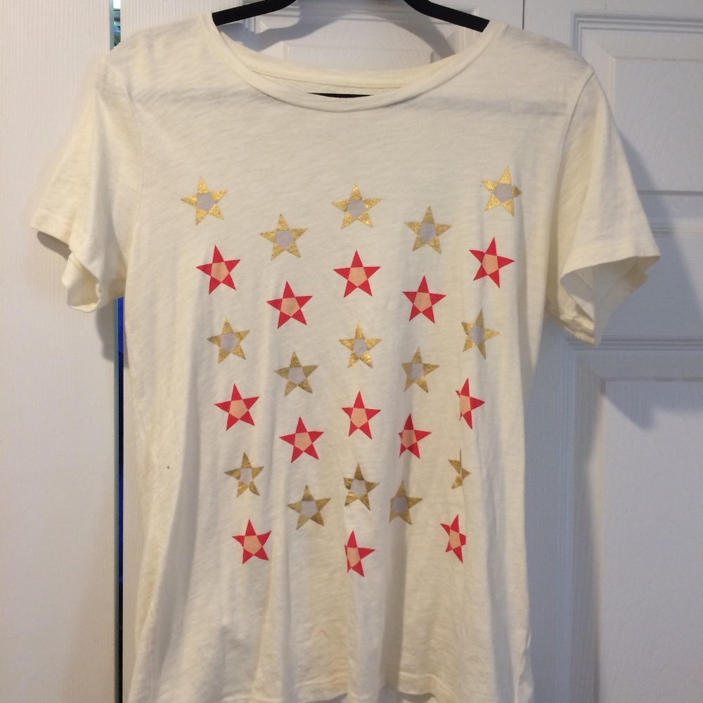 J Crew Star Graphic Tee